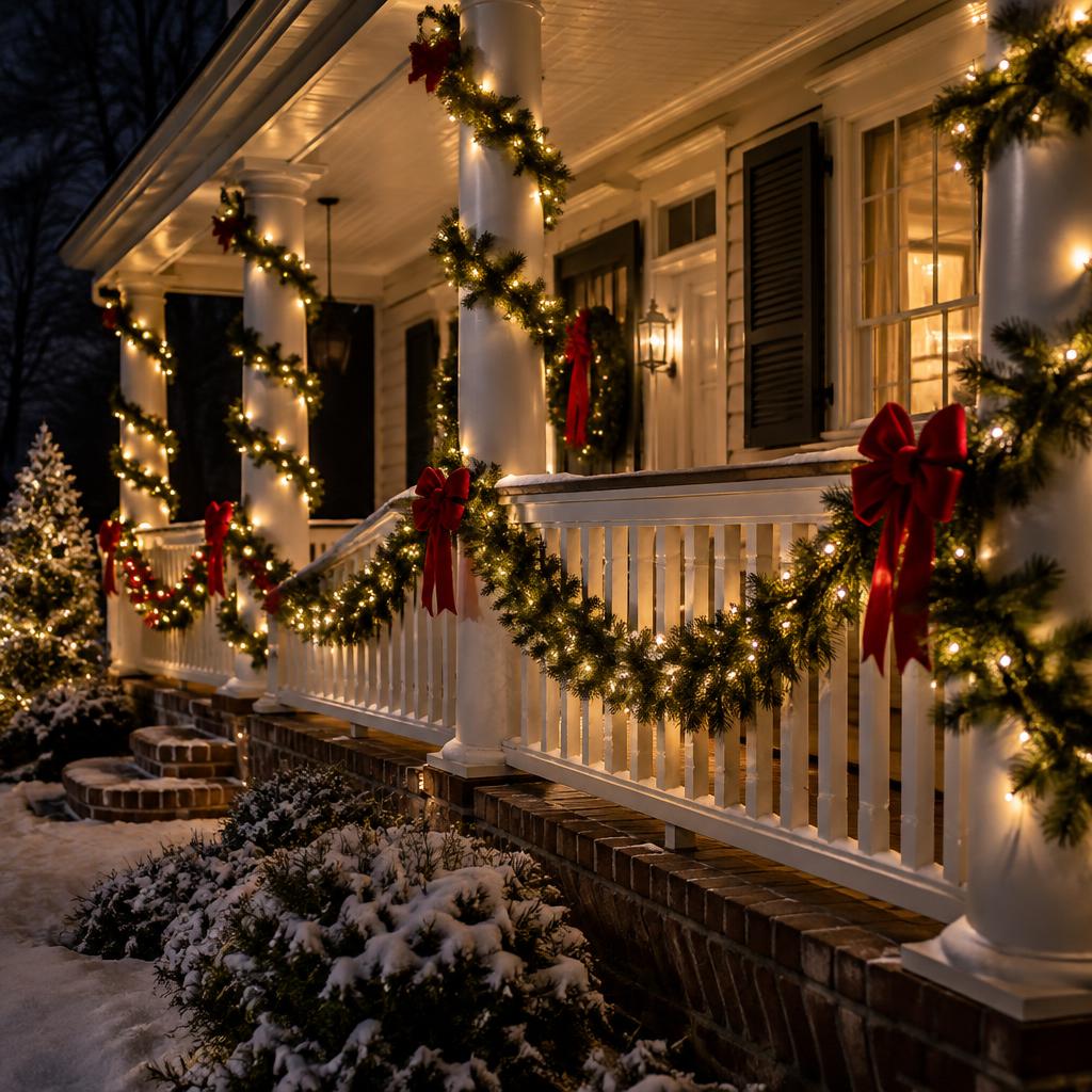 Holiday lighting installation